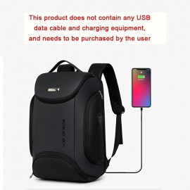 A Stylish Large-Capacity Travel Backpack with a Laptop Compartment, Multifunctional Computer Bag, Suitable for Commuting And Travel, Featuring Adjustable Straps, Ideal for Outdoor Business And Short Trips, Equipped with a Security Combination Lock, Initial Code Is 0-0-0.