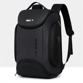 A Stylish Large-Capacity Travel Backpack with a Laptop Compartment, Multifunctional Computer Bag, Suitable for Commuting And Travel, Featuring Adjustable Straps, Ideal for Outdoor Business And Short Trips, Equipped with a Security Combination Lock, Initial Code Is 0-0-0.