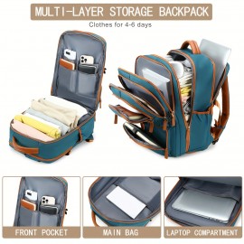 Travel Backpack, Airline Approved with Shoe Compartment Casual Backpack, 15.6-inch Laptop Backpack for Men and Women, Business Work Travel Backpack, Suitable for Flight Boarding Use