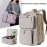 Expandable Laptop Backpack with Dry/Wet Separation, Multi-Layer Multi-Pocket Multi-Zipper Storage Travel Student Shoulder Bag, Large Capacity Laptop Compartment Handbag Multifunctional Crossbody Bag, Suitable for Business Trips, Vacations, etc
