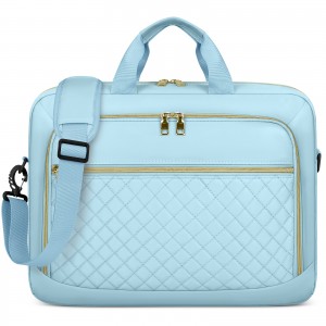 RAINSMORE Women's Tote Bag Laptop Bag 17.3 Inch Laptop Briefcase for Women Men Shoulder Messenger Bag Large Computer Bag for Business Office Work College, College Backpack, Unisex Design, Professional Briefcase, Reinforced Stitching, Spacious Laptop