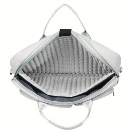 15.6/16/17/18 Inch Laptop Shoulder Bag - 360° Laptop with Adjustable Strap, Zipper Closure & Trolley Sleeve, Compatible with MacBook, HP, Dell, Lenovo, Alienware, Laptop Bags, Laptop Carrying Case, Laptop Case, Laptop Cover, Laptop Bags For Women