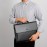 Men'S Large Capacity Business Briefcase - Versatile Shoulder & Crossbody Bag with Adjustable Strap, Ideal for Daily Commute and Travel, Black, Briefcase