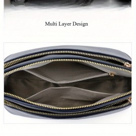 Wo 'S Handbag Handbag, New Fashion Trend, Washed Soft Business Commuter Handbag, Elegant Appearance, Exquisite Crafts Ship, Double Strap Handbag for Outdoor Travel, Phone And Coin Handbag, Large Capacity with Multiple Zipper Pockets