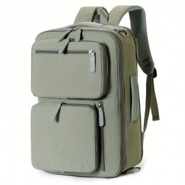 Expandable Laptop Backpack with Dry/Wet Separation, Multi-Layer Multi-Pocket Multi-Zipper Storage Travel Student Shoulder Bag, Large Capacity Laptop Compartment Handbag Multifunctional Crossbody Bag, Suitable for Business Trips, Vacations, etc