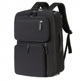 Expandable Laptop Backpack with Dry/Wet Separation, Multi-Layer Multi-Pocket Multi-Zipper Storage Travel Student Shoulder Bag, Large Capacity Laptop Compartment Handbag Multifunctional Crossbody Bag, Suitable for Business Trips, Vacations, etc