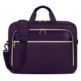 RAINSMORE Women's Tote Bag Laptop Bag 17.3 Inch Laptop Briefcase for Women Men Shoulder Messenger Bag Large Computer Bag for Business Office Work College, College Backpack, Unisex Design, Professional Briefcase, Reinforced Stitching, Spacious Laptop