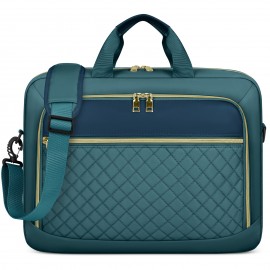 RAINSMORE Women's Tote Bag Laptop Bag 17.3 Inch Laptop Briefcase for Women Men Shoulder Messenger Bag Large Computer Bag for Business Office Work College, College Backpack, Unisex Design, Professional Briefcase, Reinforced Stitching, Spacious Laptop