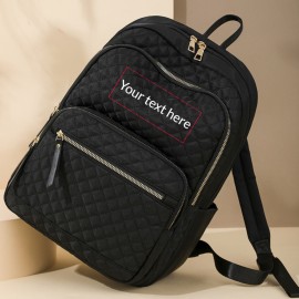 2pcs/1pc Large Capacity Travel Backpack, Fashionable Casual Daypack, Unisex Laptop Backpack for Commuting, Travel, Business, Daily Use, Personalized Gift