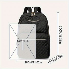 2pcs/1pc Large Capacity Travel Backpack, Fashionable Casual Daypack, Unisex Laptop Backpack for Commuting, Travel, Business, Daily Use, Personalized Gift