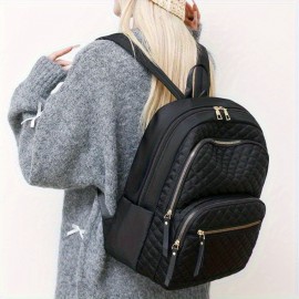 2pcs/1pc Large Capacity Travel Backpack, Fashionable Casual Daypack, Unisex Laptop Backpack for Commuting, Travel, Business, Daily Use, Personalized Gift