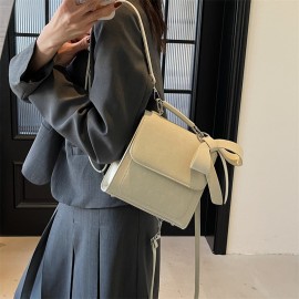 Women's Backpack with Bow-like design - Backpack, Metallic Hardware, Handbag/Bookbag for Women, Everyday & Formal Use - Available in Beige, Black, Coffee Brown, Gray, Pink - Durable & Easy-Clean, Backpack Purse, Travel Accessory, Elegant Handbag, Sturdy Hardware, Functional Bag, Professional Women