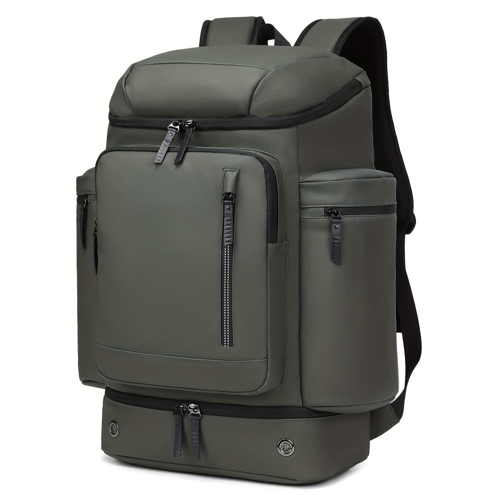 [Navy Blue Travel Backpack] 15.6-Inch Laptop Navy Blue Travel Backpack | Men's Backpack with Multiple Zippered Pockets, Shoe Storage, Adjustable Straps - Airline Approved for Hiking, Outdoor Sports & Daily Commute