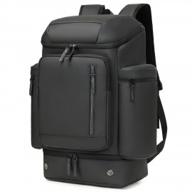 [Navy Blue Travel Backpack] 15.6-Inch Laptop Navy Blue Travel Backpack | Men's Backpack with Multiple Zippered Pockets, Shoe Storage, Adjustable Straps - Airline Approved for Hiking, Outdoor Sports & Daily Commute