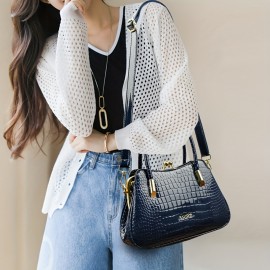 Handbag, high-quality snake Light Beige pattern Wo 's small handbag, dinner bag, shopping and leisure handbag, PU clip buckle multi-layer handbag