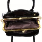 Handbag, high-quality snake Light Beige pattern Wo 's small handbag, dinner bag, shopping and leisure handbag, PU clip buckle multi-layer handbag