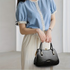 Handbag, high-quality snake Light Beige pattern Wo 's small handbag, dinner bag, shopping and leisure handbag, PU clip buckle multi-layer handbag