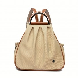 Women'S Convertible Handbag & Backpack - Large Capacity Tote with Zipper Closure, Spacious Interior for Work, Travel, Everyday Use - Elegant Synthetic Purse with Side Pocket - Convertible Shoulder Bag Clutch for Women, Commuting Accessory, Sleek Design, Durable Construction, Fashion Lovers